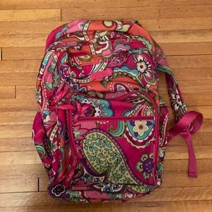 Vera Bradley backpack. Great condition. Two large pockets and two smaller ones.